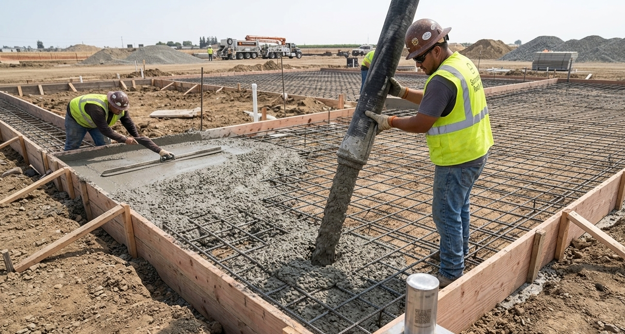 Short load concrete delivery Sacramento